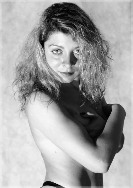 photo ""Feminine glance"" tags: nude, portrait, woman