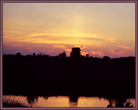 photo "Explosive sunset" tags: landscape, sunset