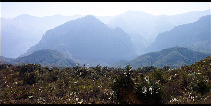 фото "Горная гряда Sierra Madre Oriental" метки: путешествия, пейзаж, Северная Америка, горы