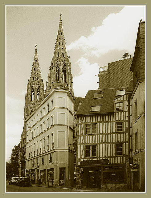 photo "Old Rouen" tags: misc., architecture, landscape, 