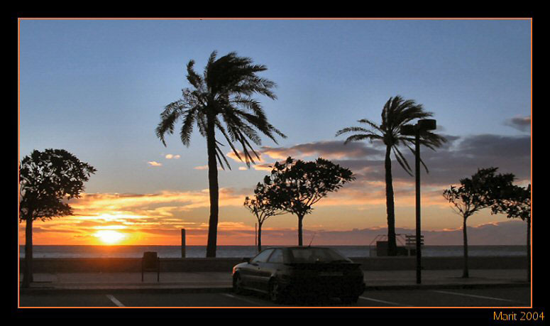 photo "From Fuengirola" tags: travel, landscape, Europe, sunset