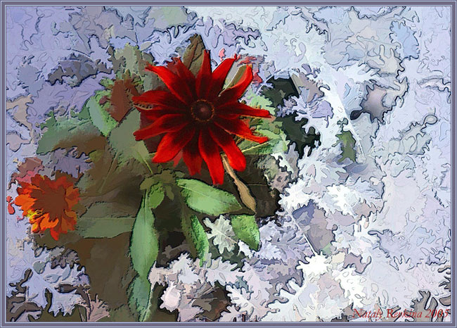 photo "Happy New Year!" tags: montage, nature, flowers