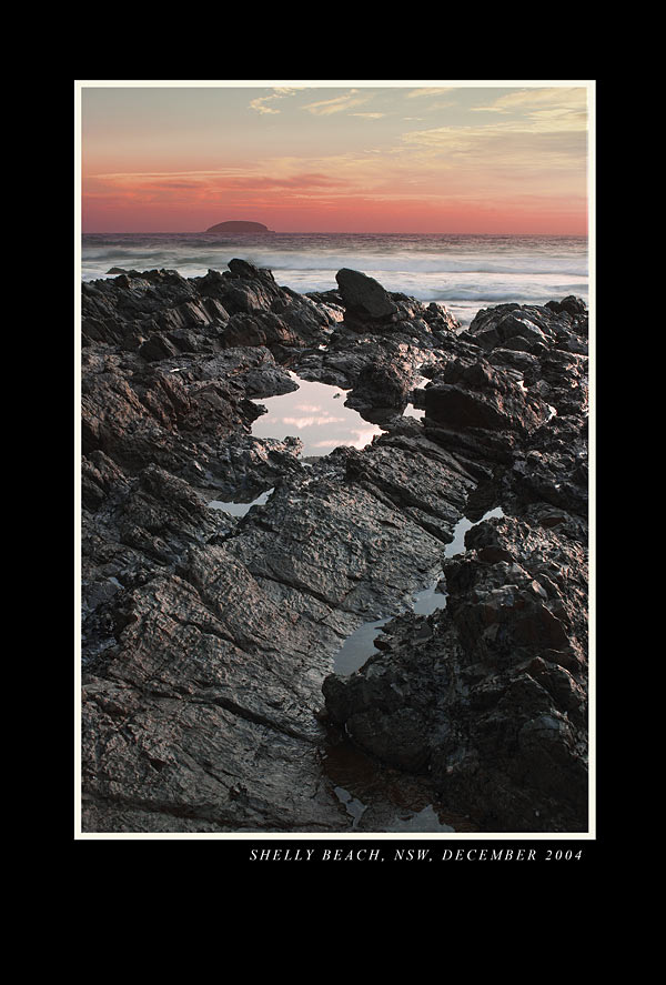 photo "Shelley Beach, NSW, Australia" tags: landscape, sunset