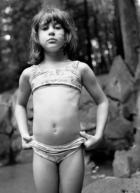 photo "Vanessa’s Bikini" tags: portrait, black&white, children