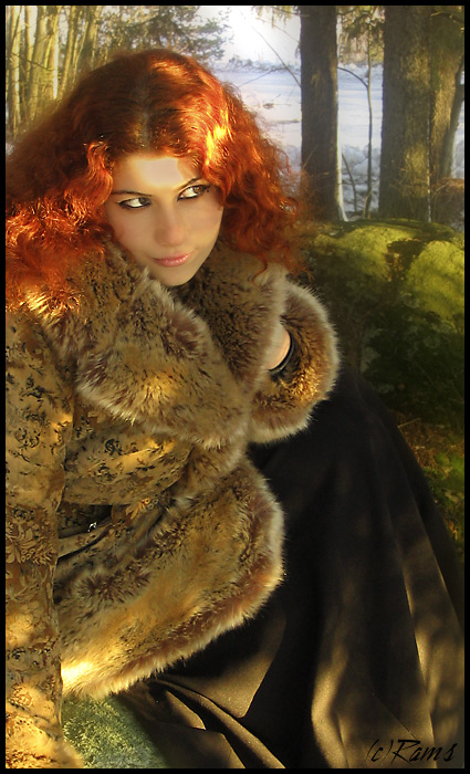 photo "Vigdis is not only an excellent fur... 8-)" tags: portrait, woman