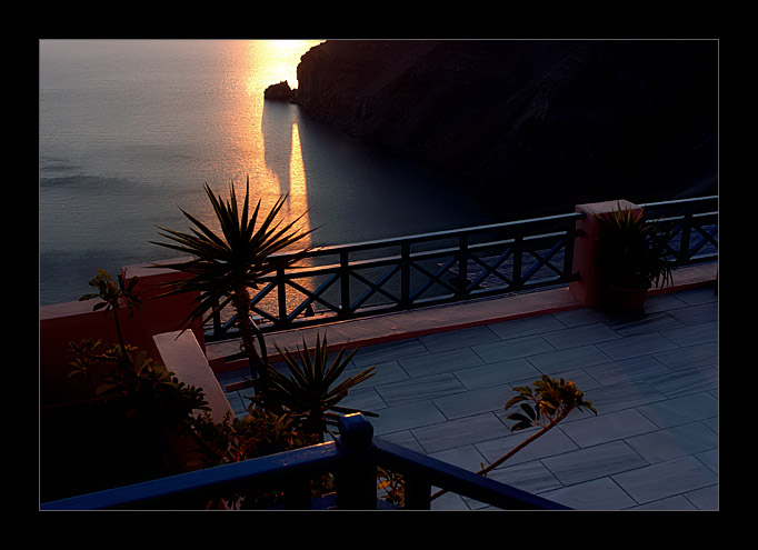 photo "This long evening..." tags: landscape, sunset, water