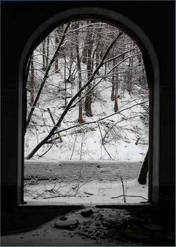 photo "The winter has come in ..." tags: architecture, landscape, 