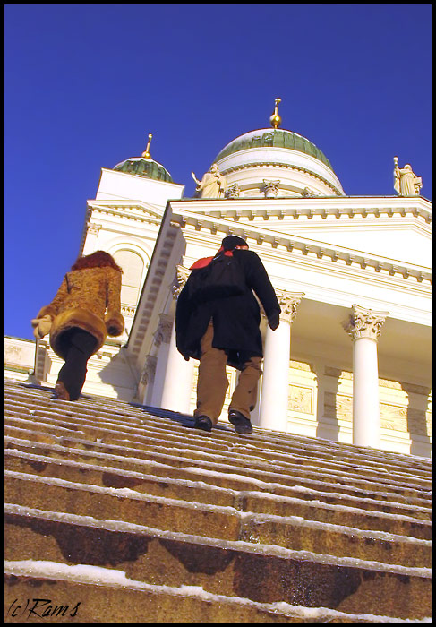 photo "Climb to the temple" tags: genre, architecture, landscape, 