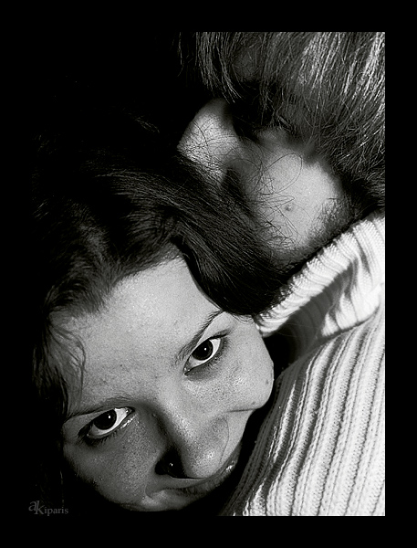 photo "-----" tags: black&white, portrait, 