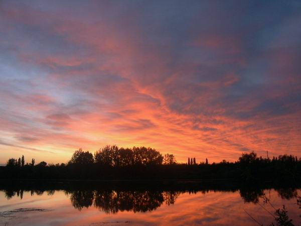 photo "Sunset over Volga (2)" tags: landscape, sunset