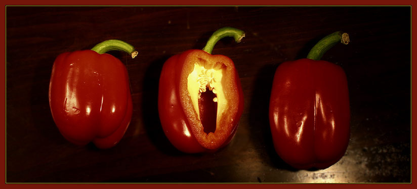 photo "Three cool pepers" tags: misc., 