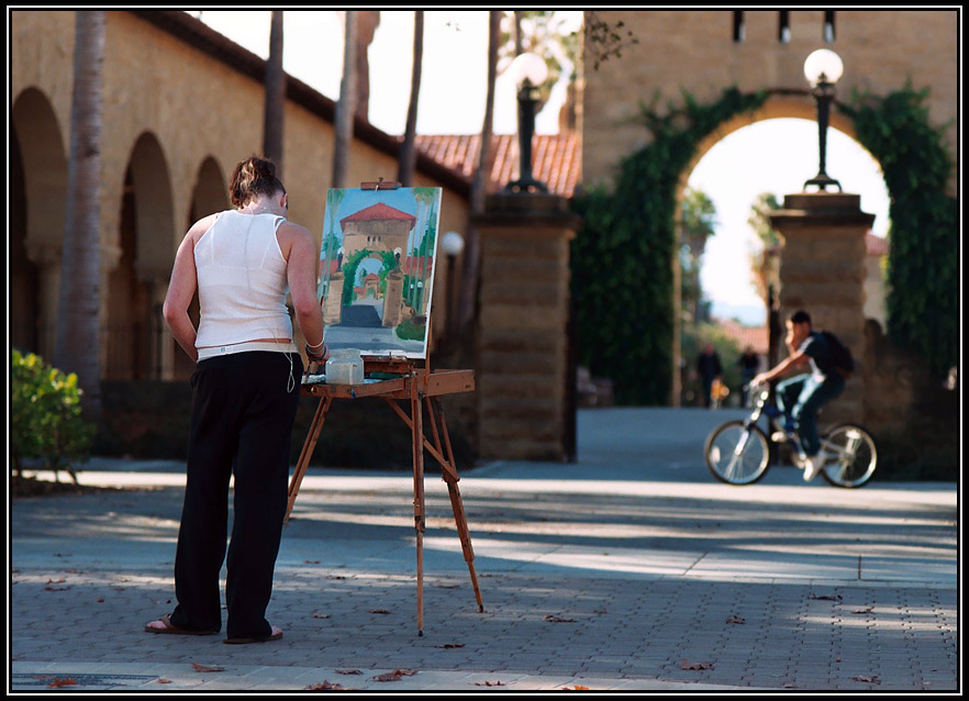 photo "Stanford University" tags: architecture, travel, landscape, North America