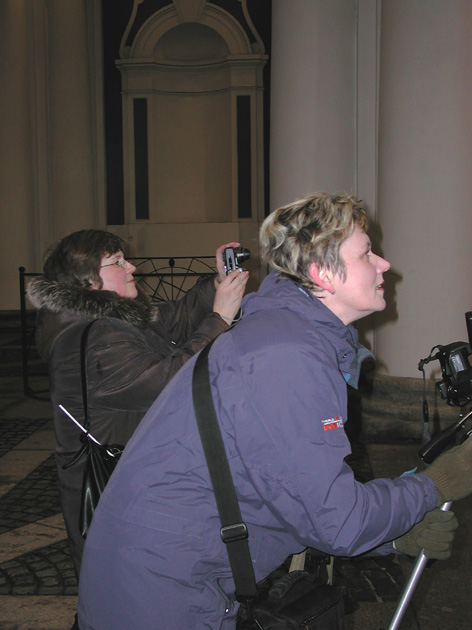 photo "S` Peterburg`s photografers- Helena Popkova and Na" tags: PF life, 