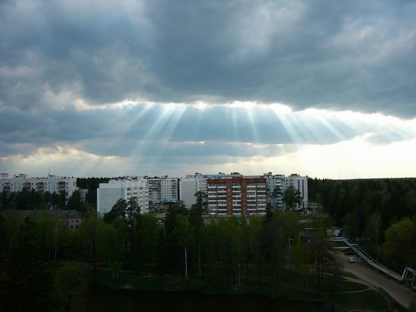 photo "Blessing" tags: landscape, clouds