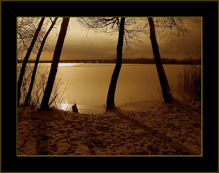 photo "+++" tags: landscape, water, winter