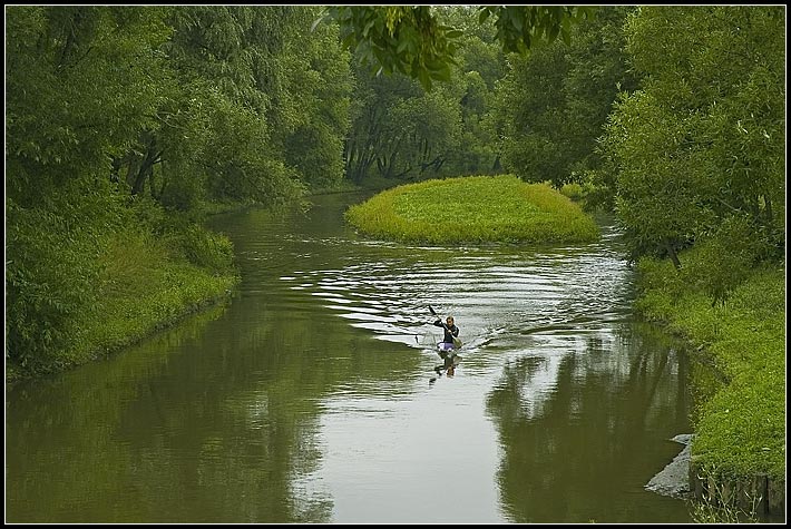фото "Идилическое плавание" метки: пейзаж, разное, лето