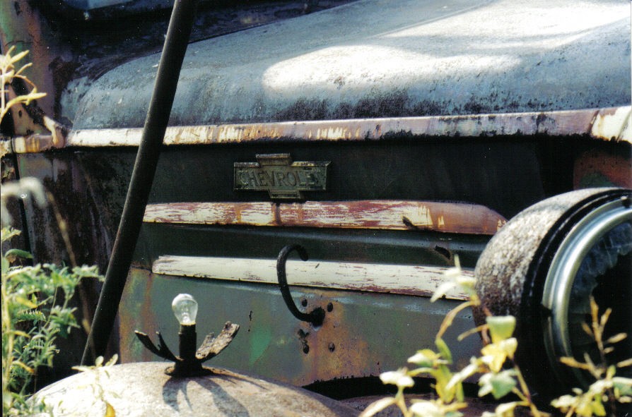 photo "old chev" tags: still life, 