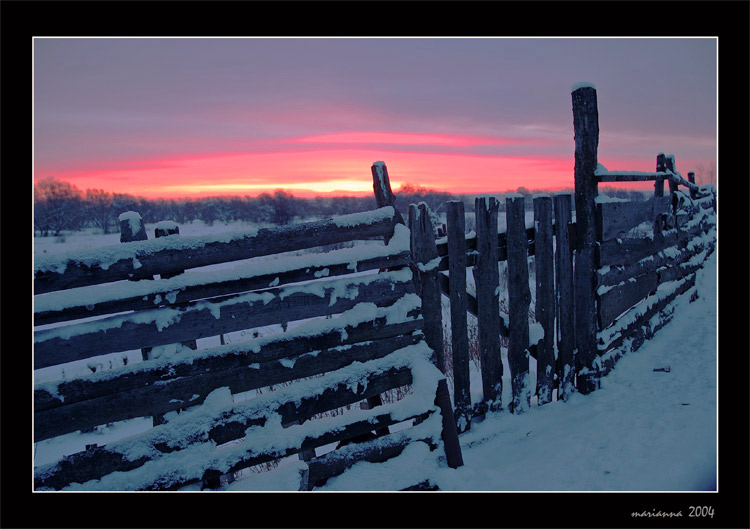 photo "Freezing morning" tags: misc., landscape, winter