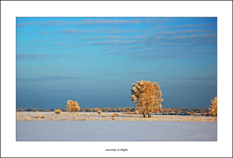 photo "Journey in Night" tags: misc., landscape, winter