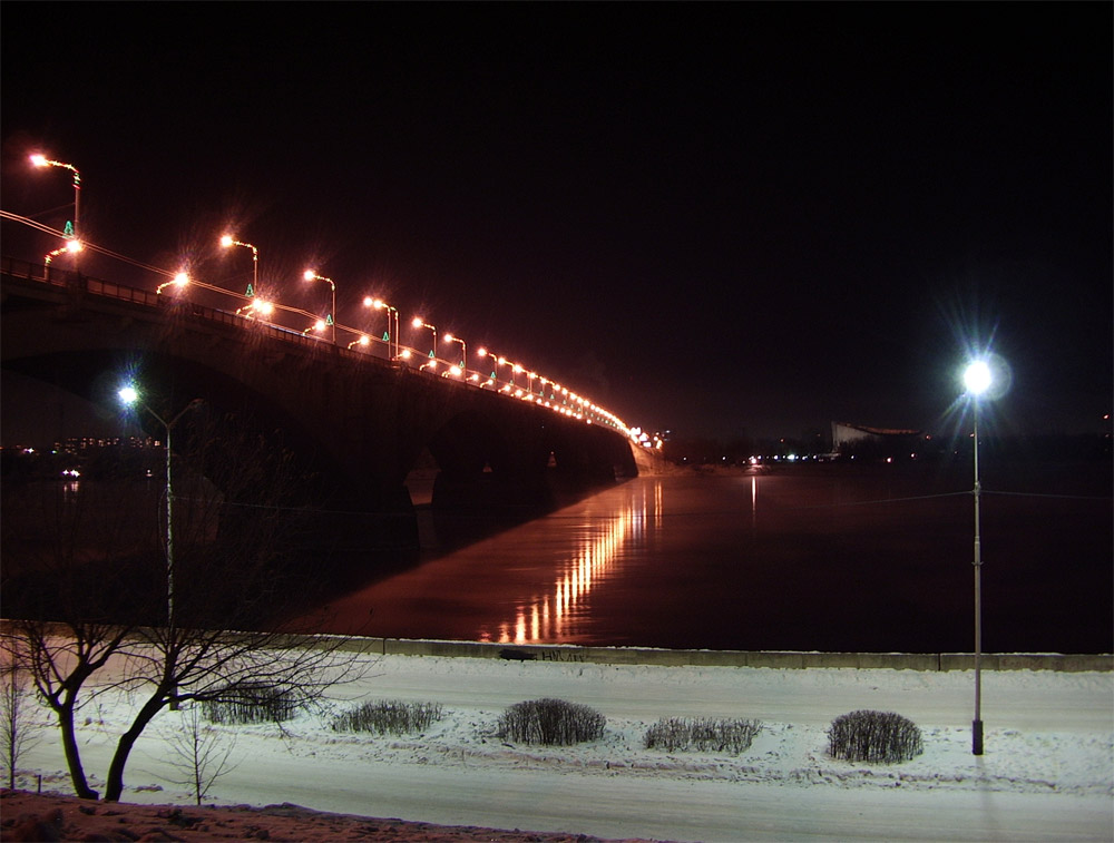 photo "bridge" tags: landscape, night