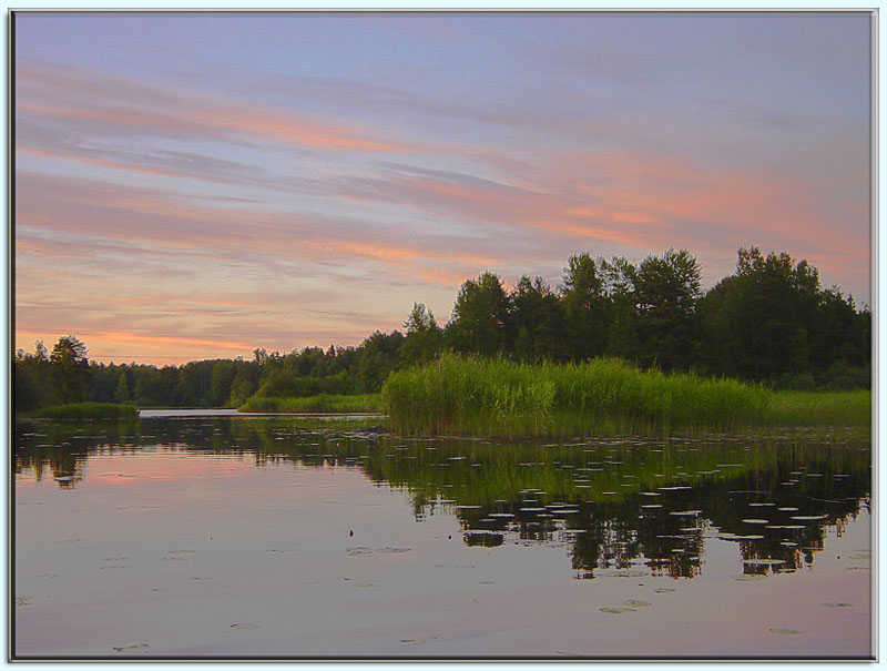 photo "Summer evening (2)" tags: landscape, sunset