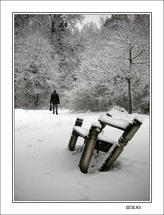 photo "allegory of loneliness" tags: genre, landscape, winter