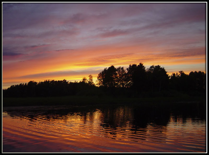 photo "Lines (5)" tags: landscape, sunset
