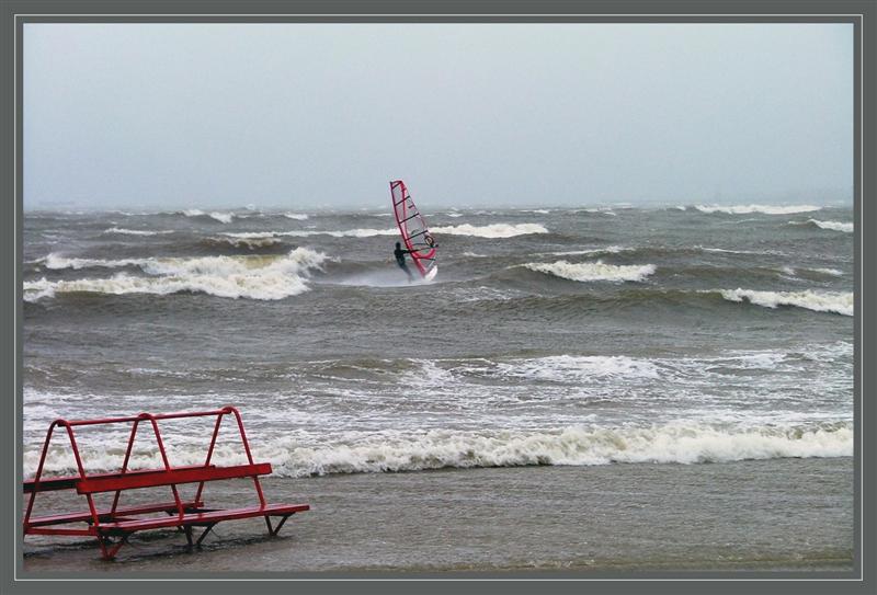 photo "Storm on Baltic Sea 9.01.2005" tags: nature, 