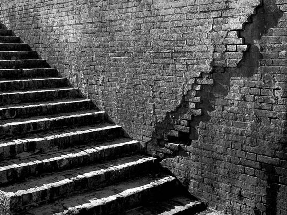 photo "Steps" tags: black&white, 