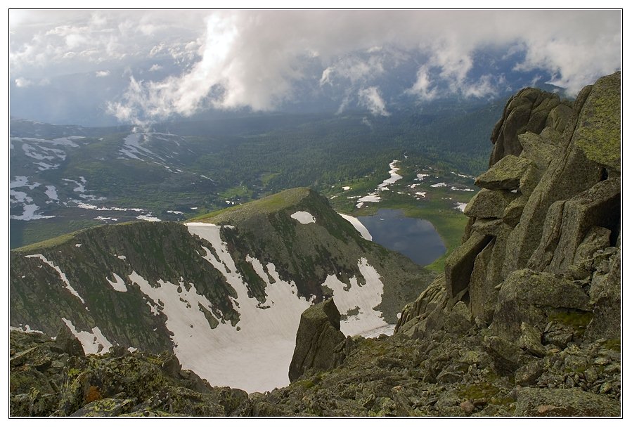 photo "Tiger Tush" tags: landscape, clouds, mountains