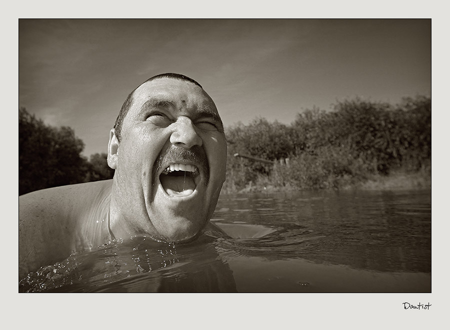 photo "Persons-hippopotamus" tags: genre, 