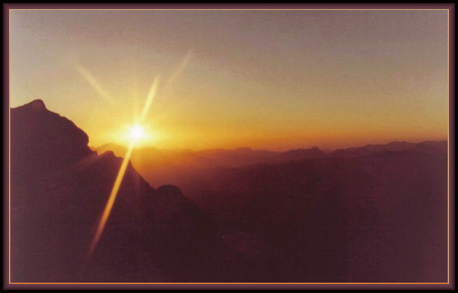 photo "sunrise at Sinai" tags: travel, landscape, Africa, sunset