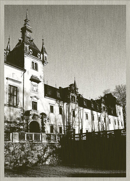 photo "castle" tags: architecture, black&white, landscape, 