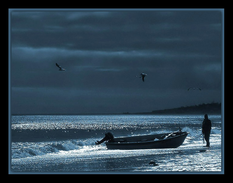 фото ""in blue #2"" метки: пейзаж, вода