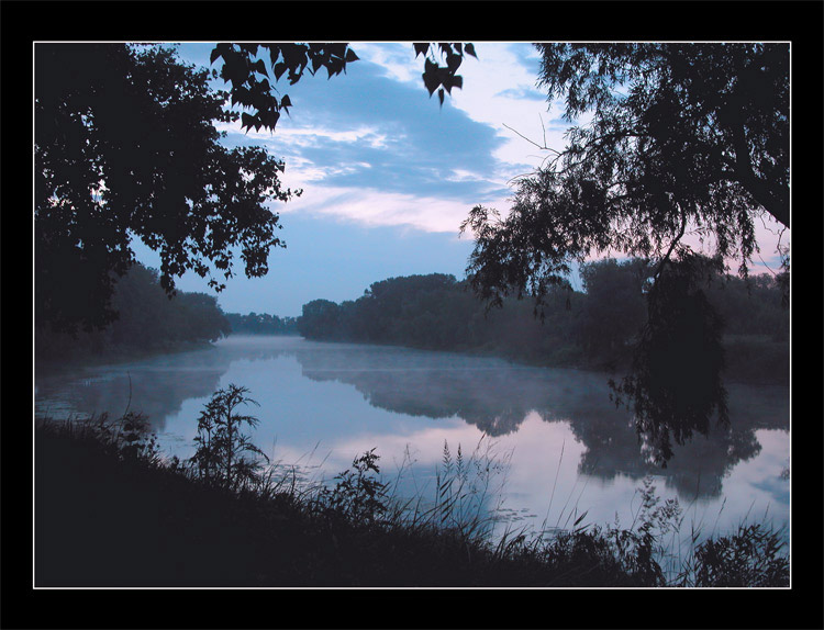 photo "Blue dawning" tags: landscape, summer, water