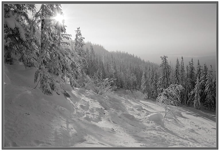 фото "На россыпи II" метки: пейзаж, горы, зима