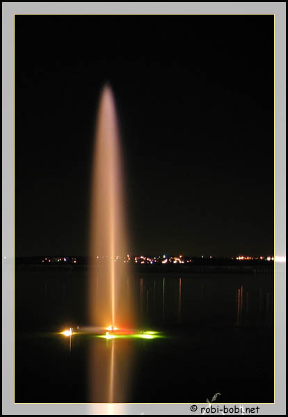 фото "Firefall" метки: пейзаж, вода, ночь