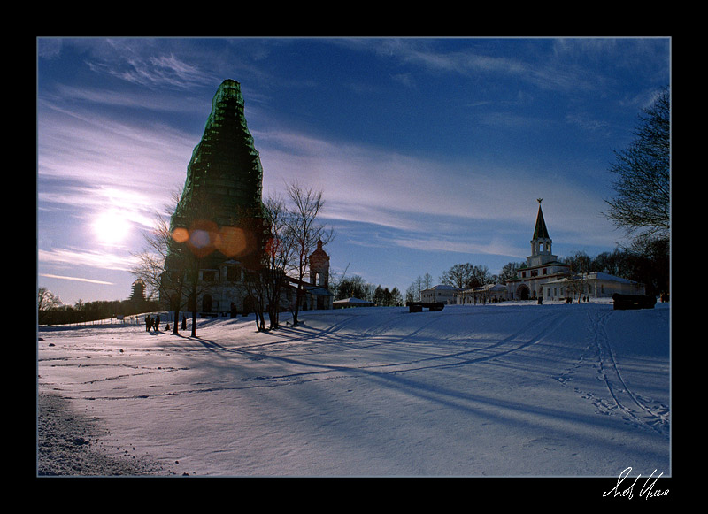 photo "Winter light" tags: landscape, sunset, winter