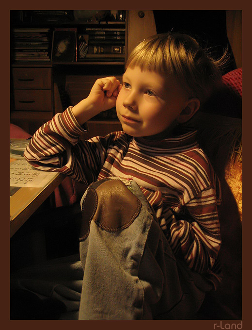 photo "Dreams...dreams..." tags: portrait, genre, children