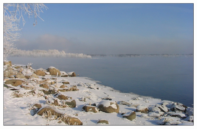 фото "Зимний берег" метки: пейзаж, зима