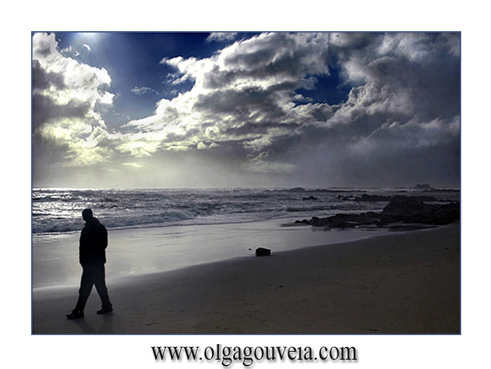 фото "Sea Side Walking" метки: пейзаж, вода, зима