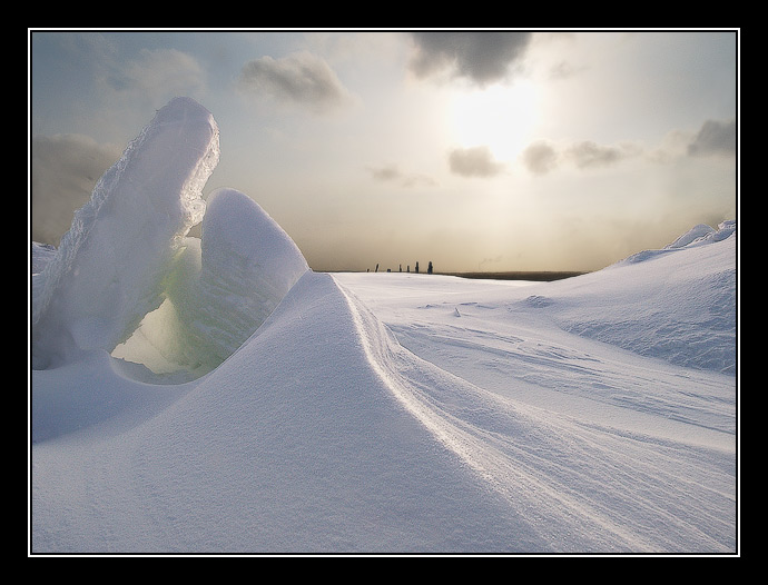 photo "At midday at the edge" tags: landscape, winter