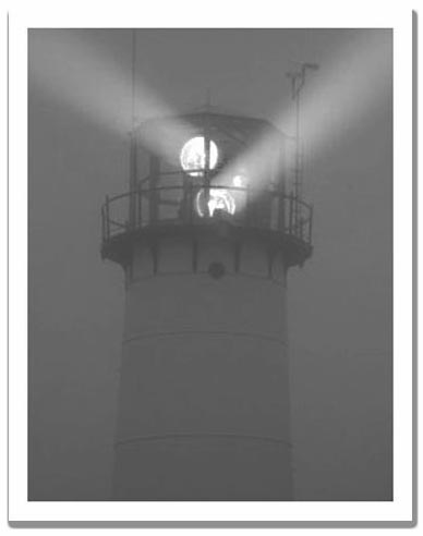 photo "lighthouse" tags: landscape, night