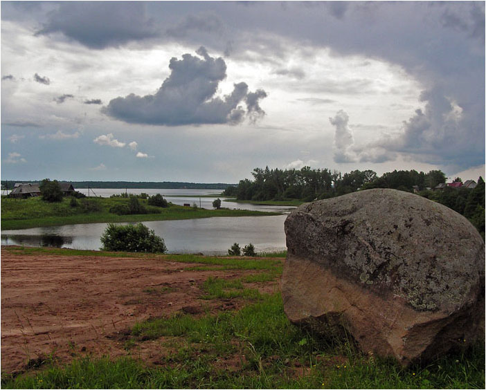 photo "Arrival of the heavenly ship" tags: landscape, clouds