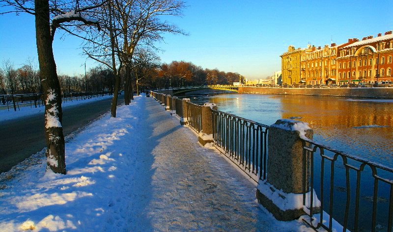 photo "December midday on Fontanka (7)" tags: architecture, landscape, water