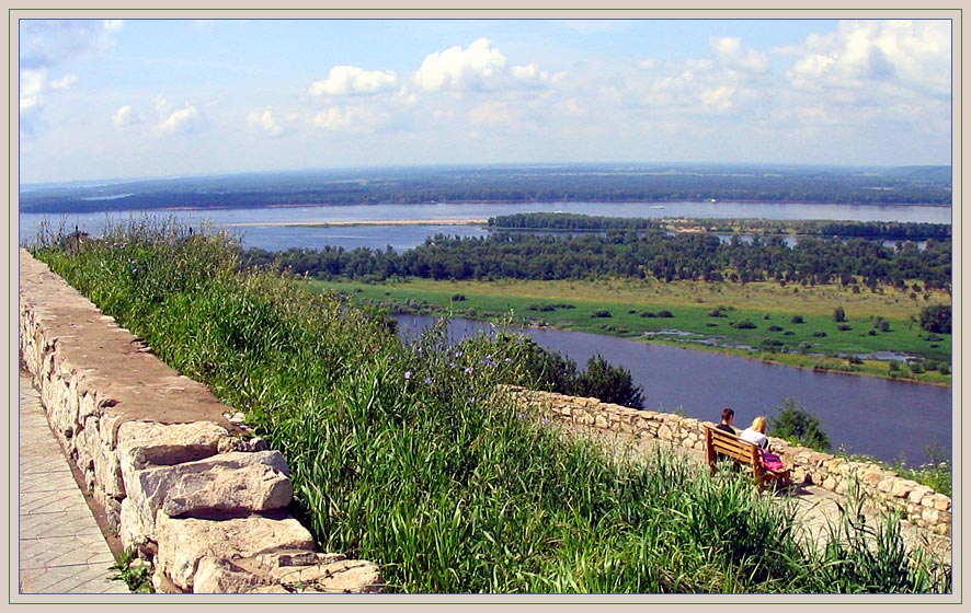 photo "The Volga open spaces" tags: landscape, autumn