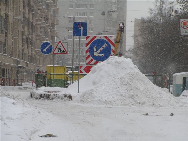 фото "Как Москву снегом засыпало ;)" метки: репортаж, архитектура, пейзаж, 