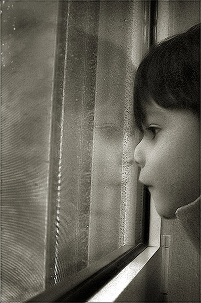 фото "Oh no,It`s raining outside!" метки: черно-белые, 