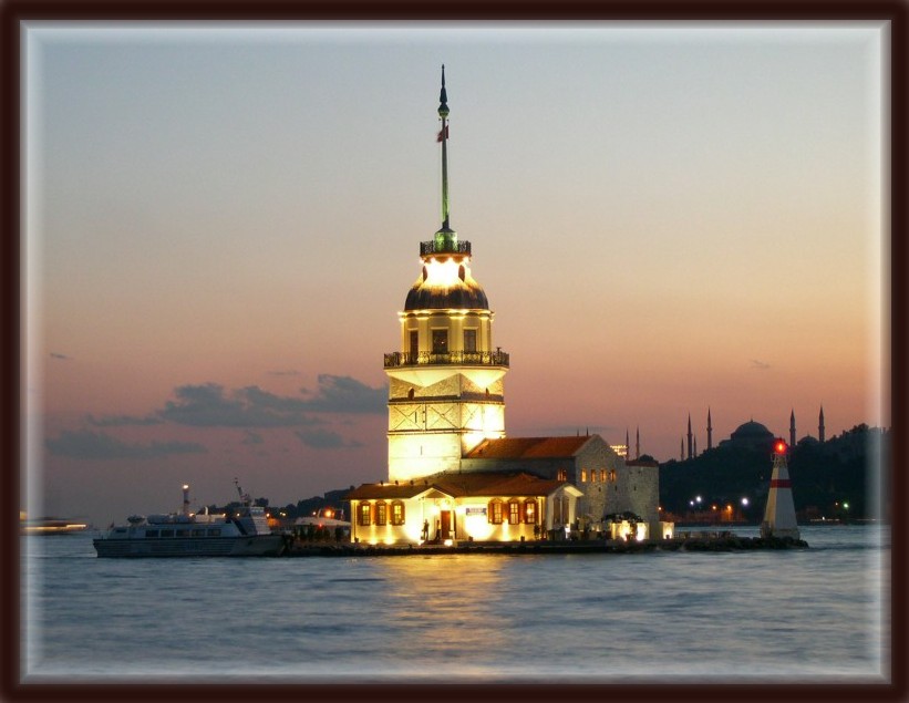 photo "An evening of Istanbul" tags: architecture, landscape, sunset