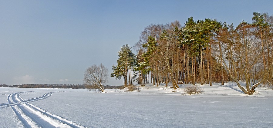фото "Светлая зимняя панорама" метки: пейзаж, зима